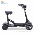 Scooter de movilidad eléctrica plegable de alta venta Scooter de movilidad eléctrica portátil con batería de litio